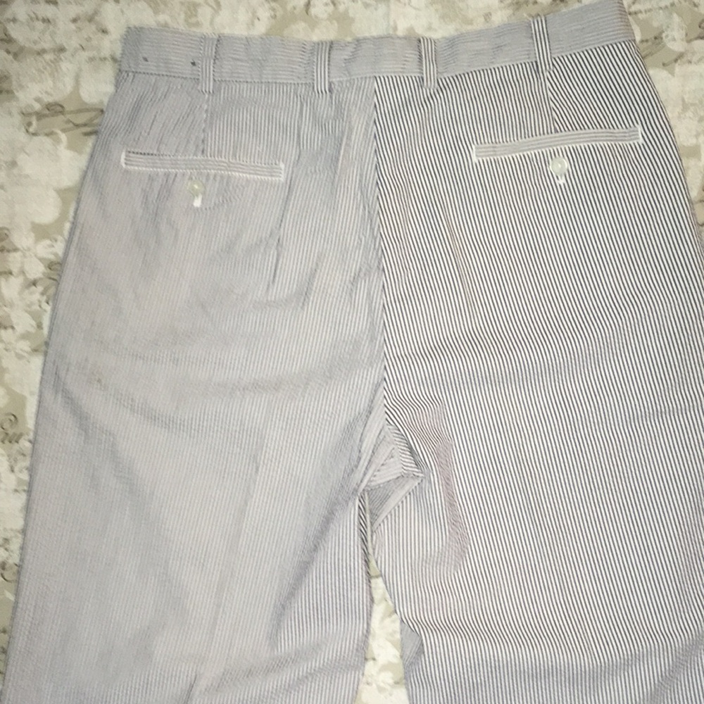 BROOKS BROTHERS | ELLIOT FIT SEERSUCKER PANTS - Picture 3 of 6